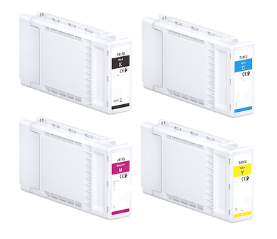 350ml Ciano Compa Epson SC-T3400,SC-T5400#C13T41F240-with ink level