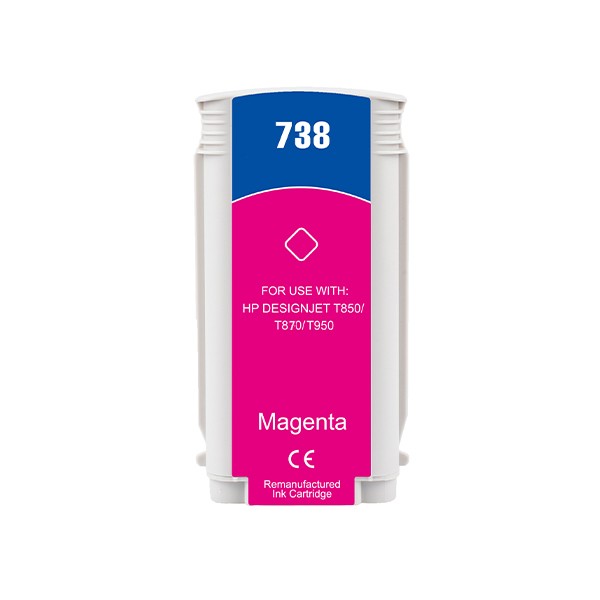130ML Magenta Reman HP DesignJet T850,T870,XT870,XT950#498N6A