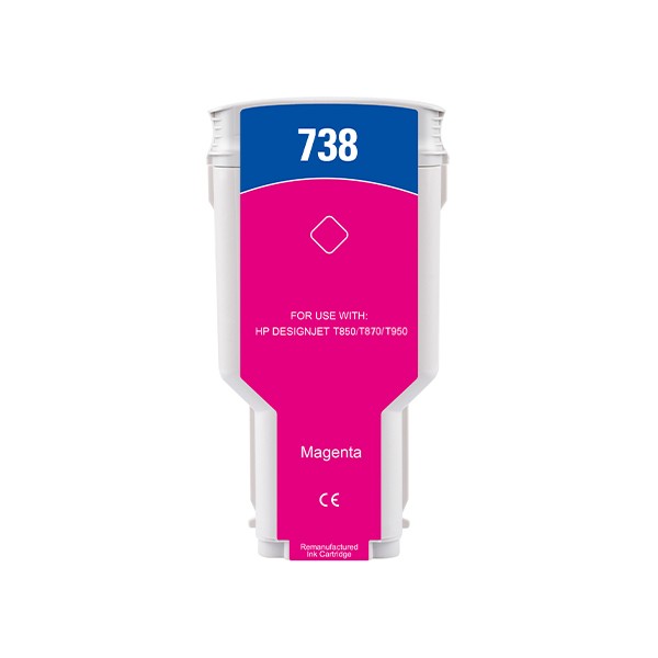 300ML Magenta Reman HP DesignJet T850,T870,XT870,XT950#676M7A