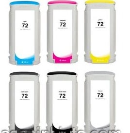 130ml Dye Grigio for HP Designjet T1100,T1200,T1300,T2300#72