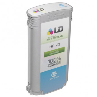 [HPC9390A] 130ml Pigment Light Ciano for HP Z2100,Z3100,Z3200,Z5200#70