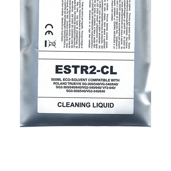 Cleaning Eco-Solvent Ink Bag Compa Roland TrueVIS  SG2,VG2,VF2,SG3,VG3#500ML
