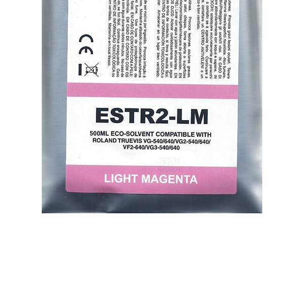 Magente Light Eco-Solvent Bag Compa Roland TrueVIS SG2,VG2,VF2,SG3,VG3#500ML