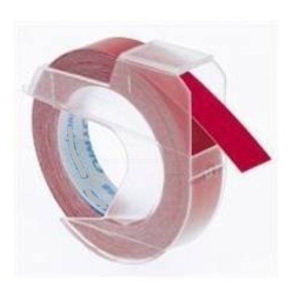 [NCDS0898150] Rosso compa Dymo Junior/Omega Nastro a relievo 3D-9MMx3M