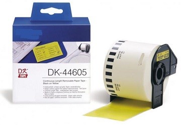 [NCDK44605] Yellow 62mmX30.48m  for Brother P-Touch QL1000 1050 1060