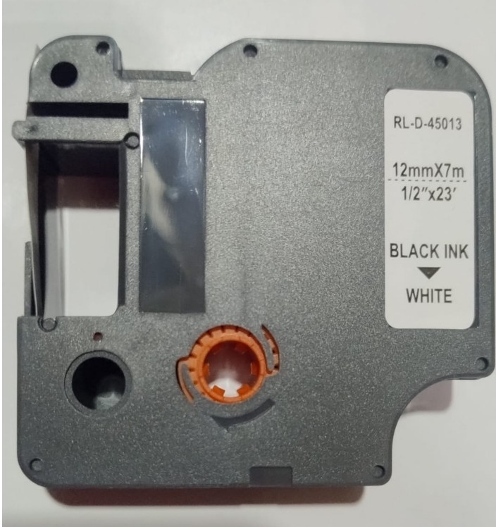 [NCPD45013] White 12mmX7m for DYMO-500TS Eletronic labelling #S0720530