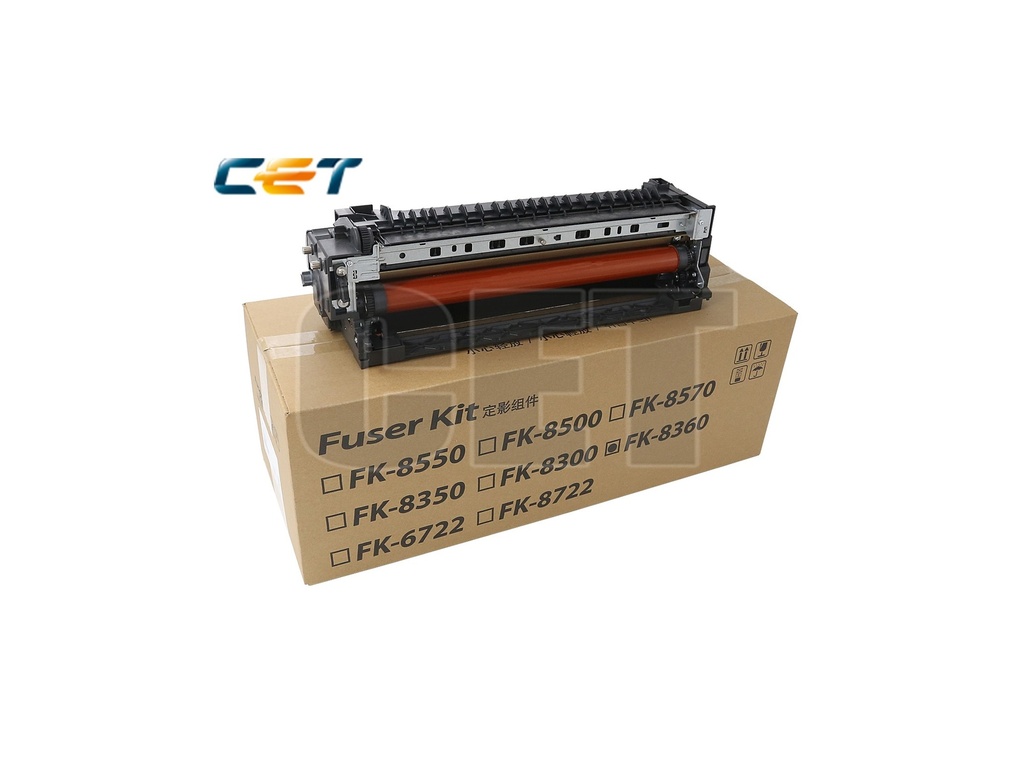[KYCE421072] CET Fuser Assembly Kyocera TASKalfa 2554ci/Triumph-Adler/Utax 2508ci-500K#FK-8360,302XD93020