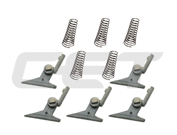 [RICE6174] 5X Upper Picker Finger W/Spring Ricoh #AE04-4025, A267-4103