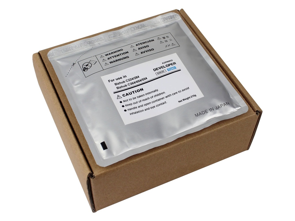 [MICE8126] CET Cyan Konica Minolta DV512C Developer (OEM) #A2XN0KD
