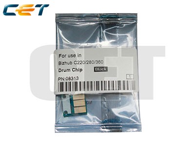 [MICE8313] CET Drum Chip Black Konica Minolta Bizhub C220,C280,C360