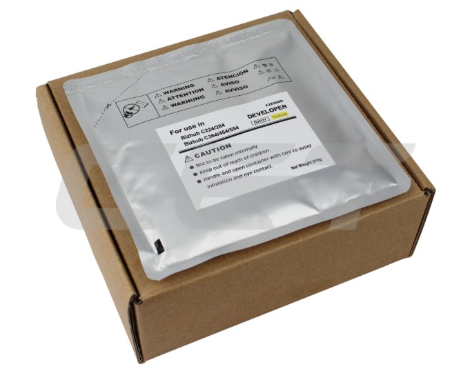 CET Yellow Konica Minolta DV512Y Developer (OEM) #A2XN08D
