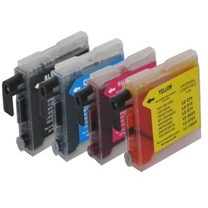 [ARLC1000Y] 28ML Brother Comp LC51 LC970 LC1000 Yellow Alta Capacita