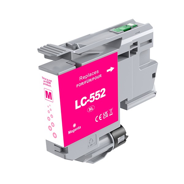 [ARLC552XLM] Pigment Magenta Com Brother MFC-J3660DW,J3960DW-1.5k#LC552XLM