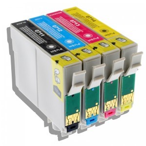 [ARET0711] Black 12ML  compa  Epson Stylus D78/D92/DX4000/SX218/SX610