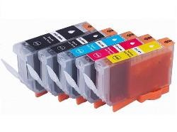 [ARCLI8BKCHIP] 13ML Con chip compatibile for canon serie cli-8 nero