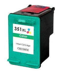 [HP351XL] 18ML RIG Hp deskjet D4245/D4260/D4263/4360/C4570#CB338EE