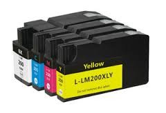 [LE200XLABK] 82ML BK for Lexmark Pro4000C Pro5000T-2.5K#14L0197