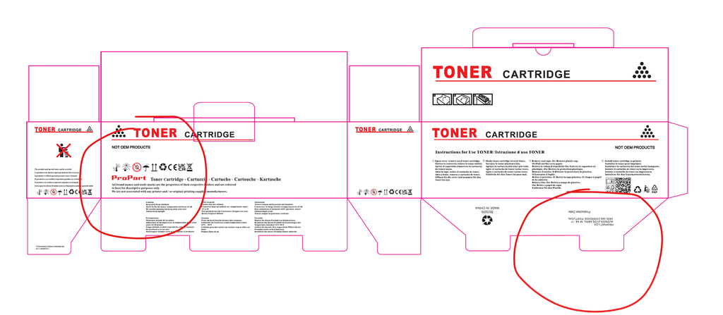 [BRTN2510UNPK] Neutral packaging - Universal box for BRTN2510 TN2510XL