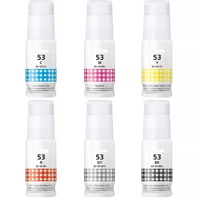 [ARCAGI53GY] Gray Dye 60Ml Compa Canon PIXMA G650,G550-3.8K#4708C001