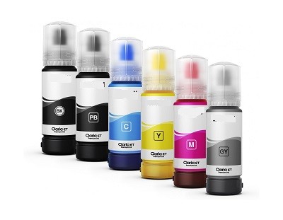 [IET114BK] Black Pigment Com Epson EcoTank ET-8500,8550-70ML#C13T07A140