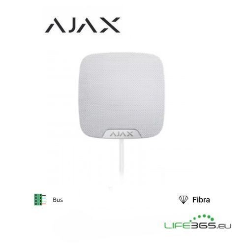 Ajax Superior HomeSiren Fibra white - Sirena da interno bianca