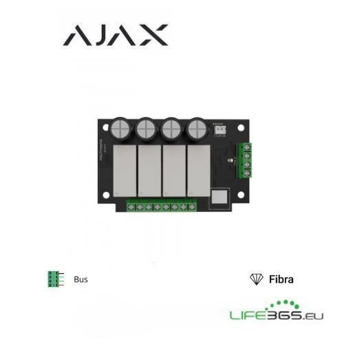 Ajax Superior MultiRelay Fibra - Modulo relay a quattro canali