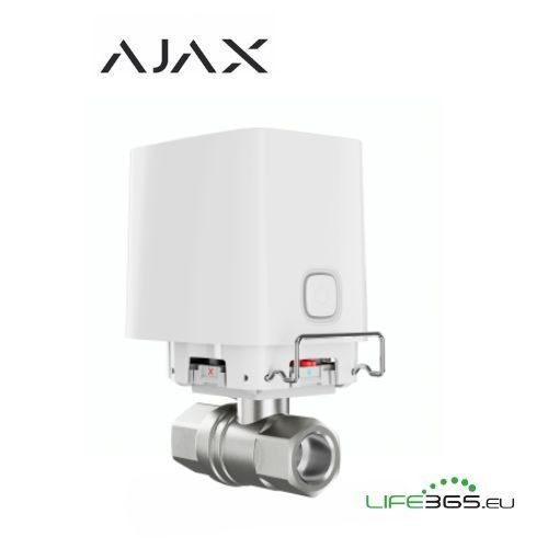 [AJ-52269] Ajax Valvola Smart wirelayss per interruzione Acqua [filettatura 3/4] bianca