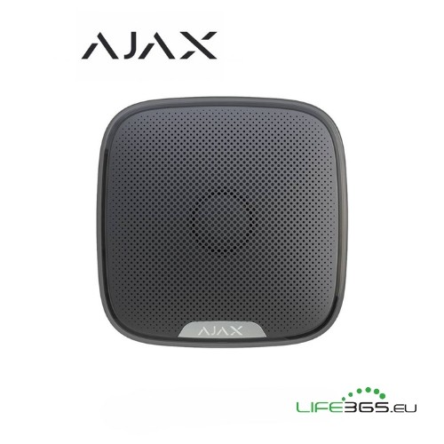 Ajax Sirena da esterno (StreetSiren) nero