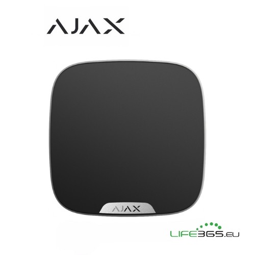 [AJ-39278] Ajax Targhetta per StreetSiren DoubleDeck nera