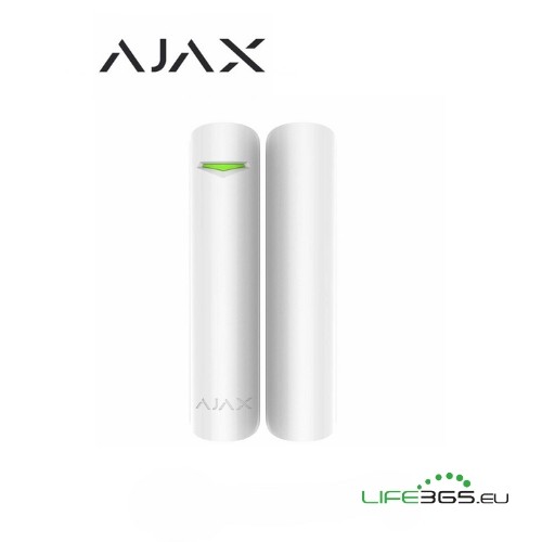 Ajax GlassProtect Rilevatore Wirelayss Rottura Vetro bianco