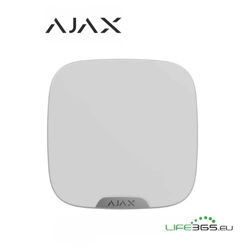 [AJ-39279] Ajax Targhetta per StreetSiren DoubleDeck bianca