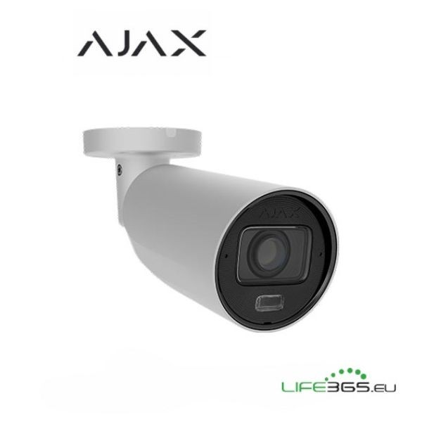 Ajax BulletCam HLVF 5MP – Telecamera IP Bullet Varifocale Motorizzata con AI