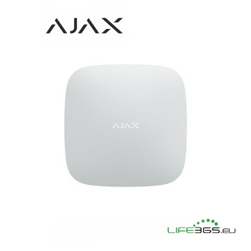 Ajax Hub 2 Plus Wi-Fi/ethernet/4G bianco