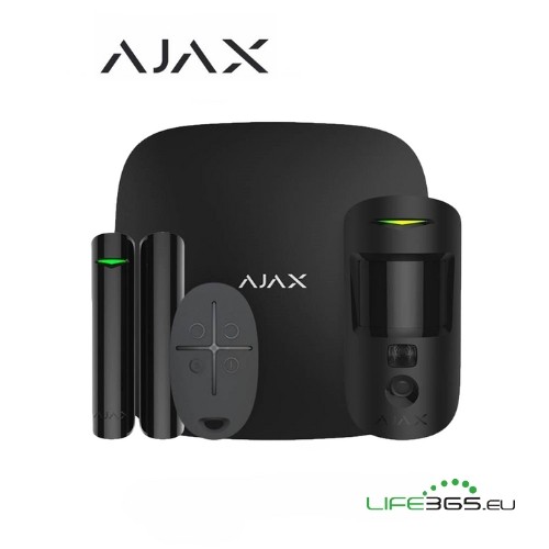 [AJ-38175] Ajax Kit di base con videocamera avanzato PLUS WI-FI (StarterKit Cam Plus) nero