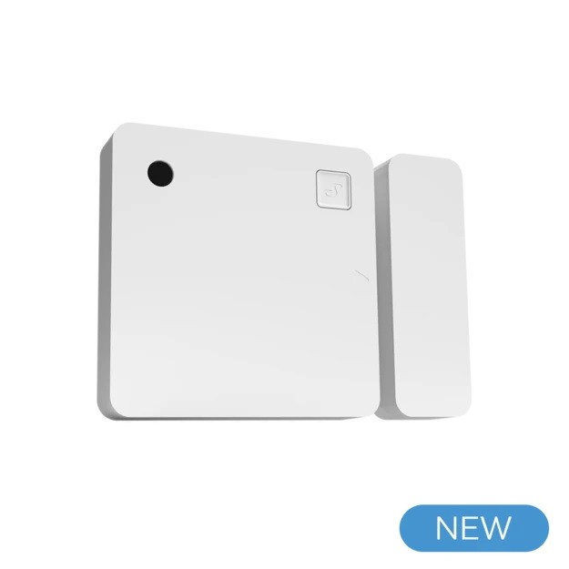 Shelly BLU Sensore Porte&Finestre ZB + Luminosità  BT + Zigbee - Bianco