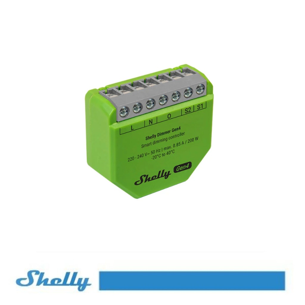 Shelly Dimmer Gen4 - Wi-Fi 6, Zigbee, Bluetooth & Matter