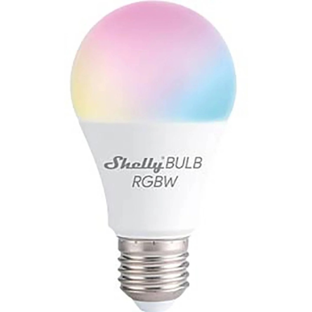 [SH-E27RGBW] Shelly Multicolor Bulb E27 Gen3 - Lampadina Smart RGBW