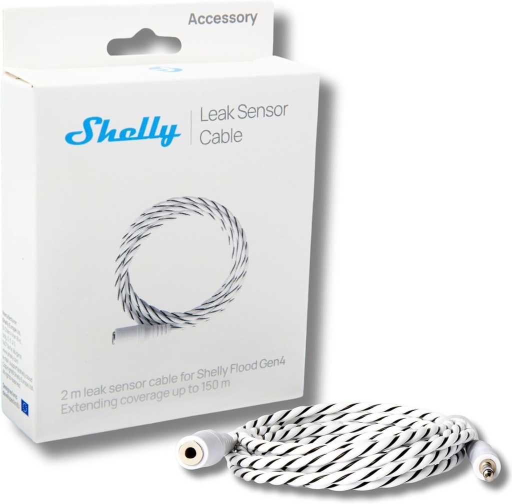 [SH-LEAKCAB] Shelly Leak Sensor Cable - Cavo sensore di perdita acqua 2 metri