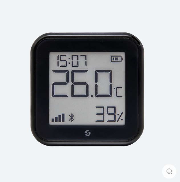 [SH-PHTGEN3BL] Shelly Sensore Temperat&Umid Wi-Fi + Bluet con display Gen3 Nero