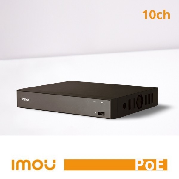 [IM-N110] Imou NVR 10 Canali H.265 N110 fino a 4K con Audio Bidirezionale Integrato