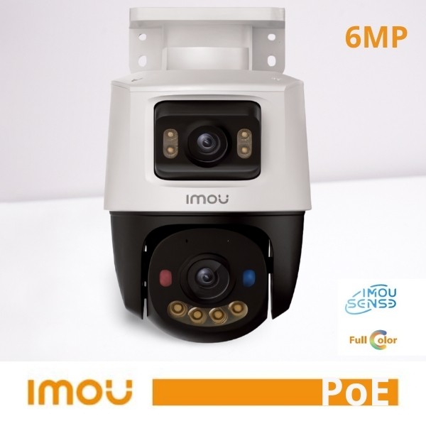 [IM-PS70F6MP] Imou Telecamera PoE Dual P&T motorized Outdoor 6MP - PS70F 6MP