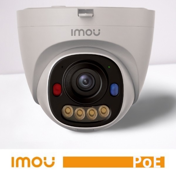 [IM-PS8E5MP] Imou Telecamera PoE Turret Outdoor 5MP Audio BIDIREZIONALE - PS8E 5MP