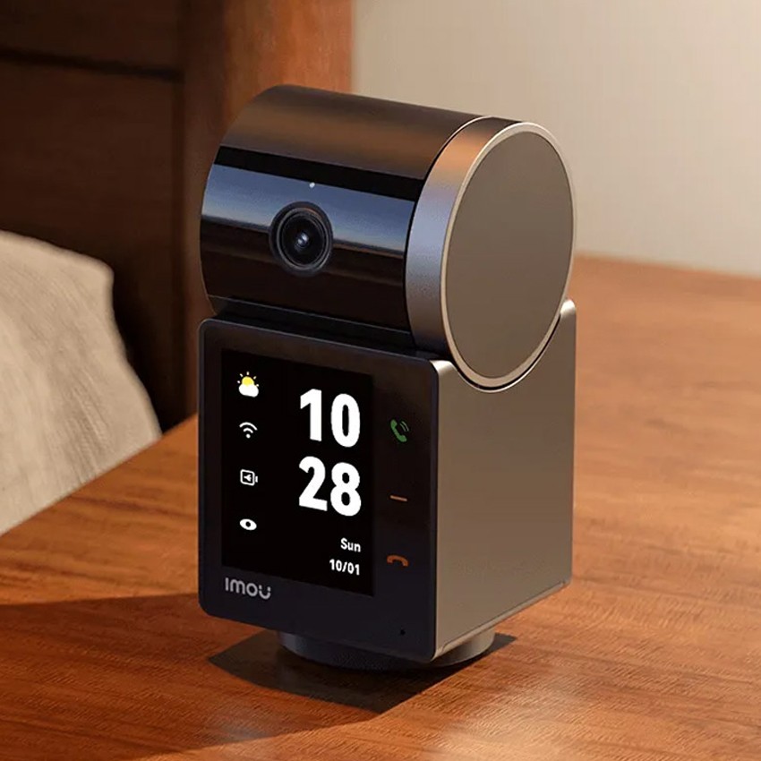 [IM-REXVTPRO] Imou Telecamera Rex VT Pro PT Cube IP/Wi-Fi 5MP/3K 2.8mm IR mic/Speaker/Screen