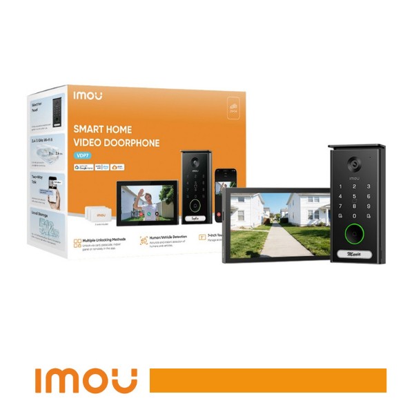 [IM-VDP2W] Imou Kit Videocitofono 5MP Wi-Fi 6 Dual band con Monitor Touch 7"