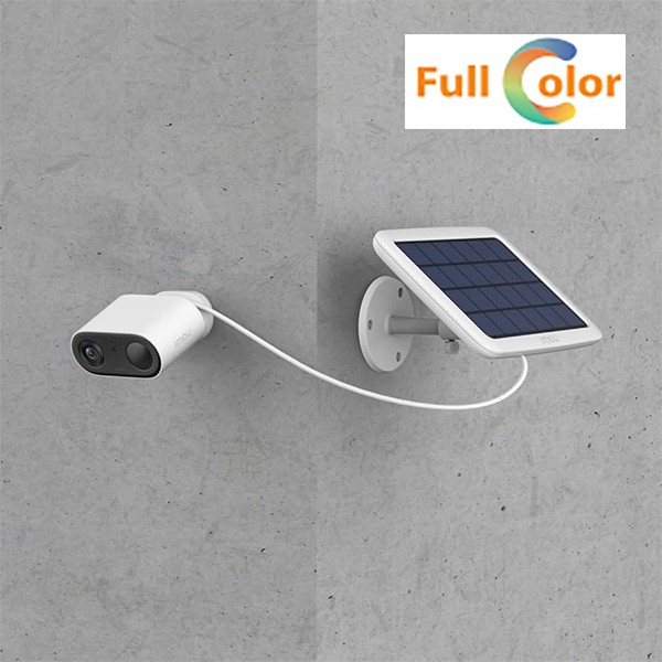 [IM-CELLGOKITFC] Imou Telecamera CellGo Full Color Kit Bullet 2K Wi-Fi 3MP 2.8mm IR Battery+Solar