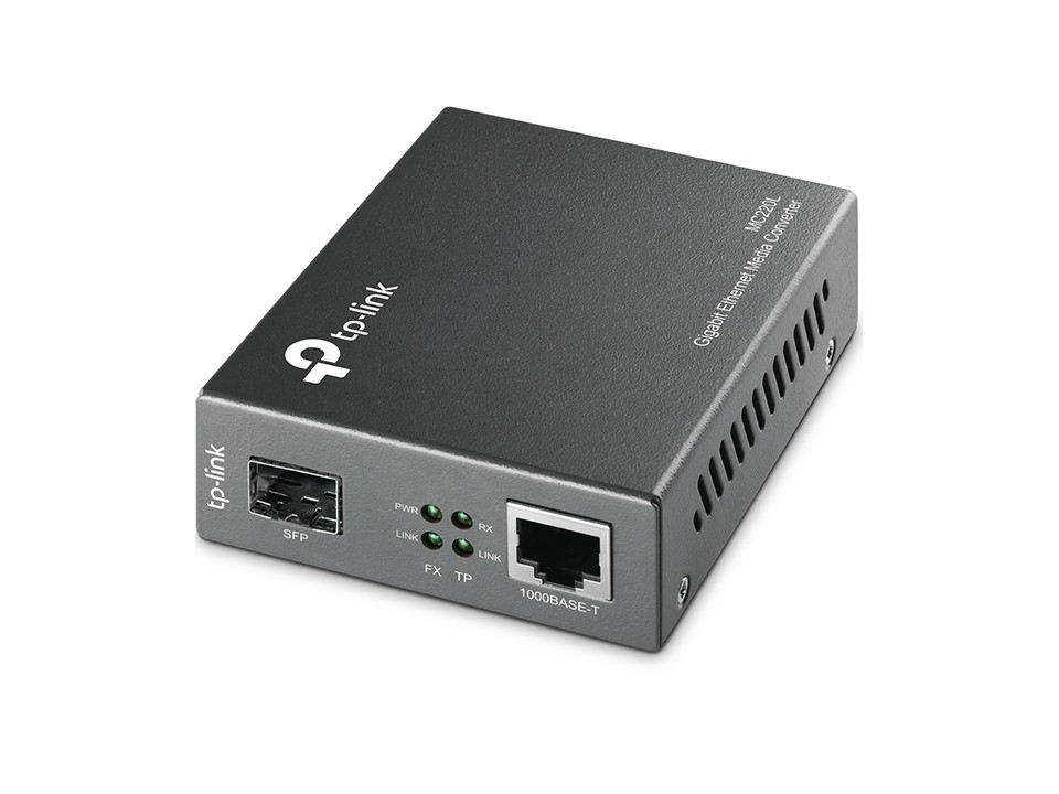 TP-Link Media Converter 1000BASE-SX/LX/LH/1000Base-T LC - MC220L