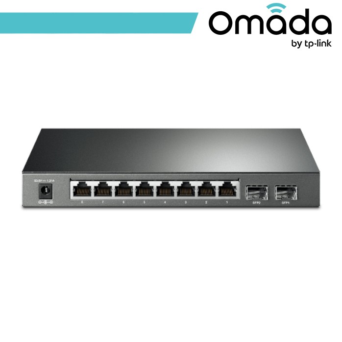 [OMA-SG2210P] Omada Smart Switch JetStream Gigabit 8 Porte PoE+ 2 SFP - SG2210P
