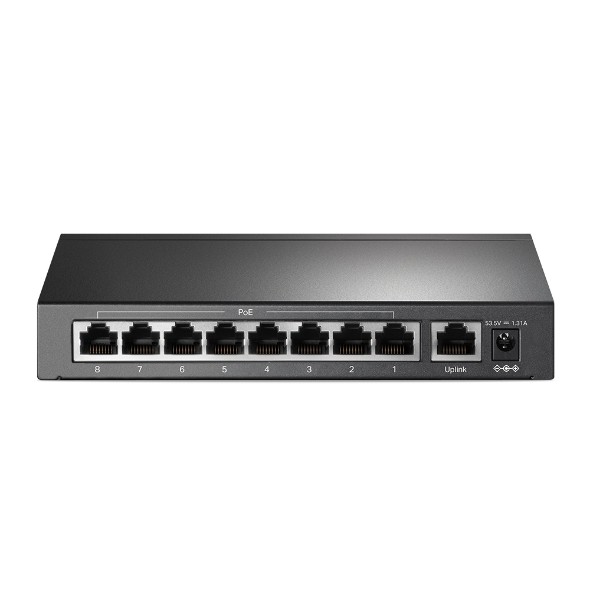 TP-Link Switch Desktop 9 Porte 10/100Mbps di cui 8 PoE+ - TL-SF1009P