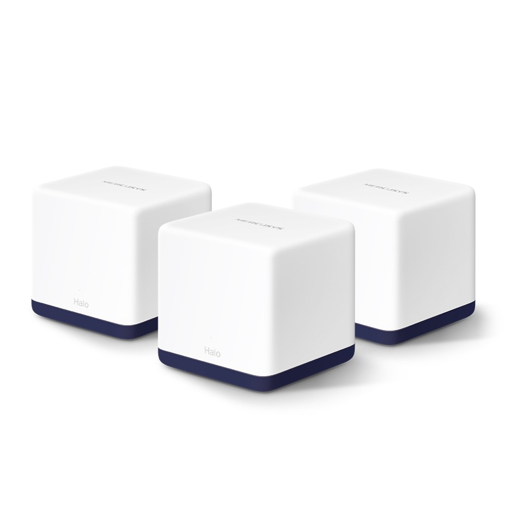 [MS-HALO-H50G-3] AC1900 Gigabit Mesh WiFi Router - 3 PACK - MERCUSYS