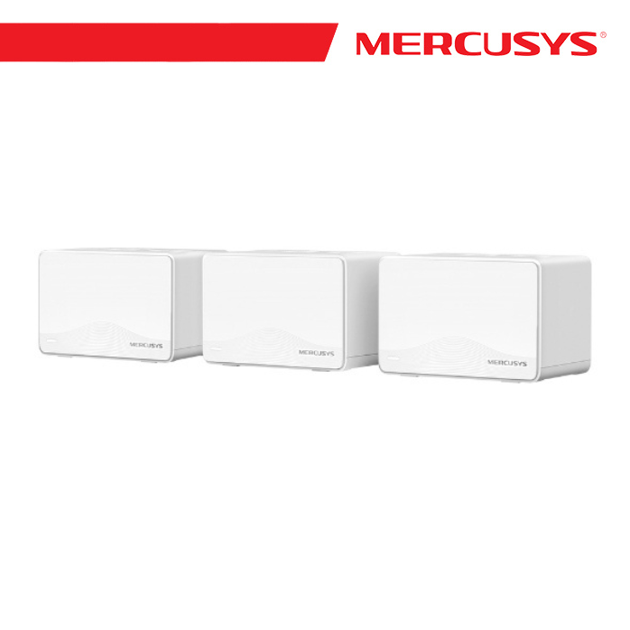 Mercusys BE3600 Whole Home Mesh Wi-Fi 7 System 3 pack - Halo H25BE(3-pack)